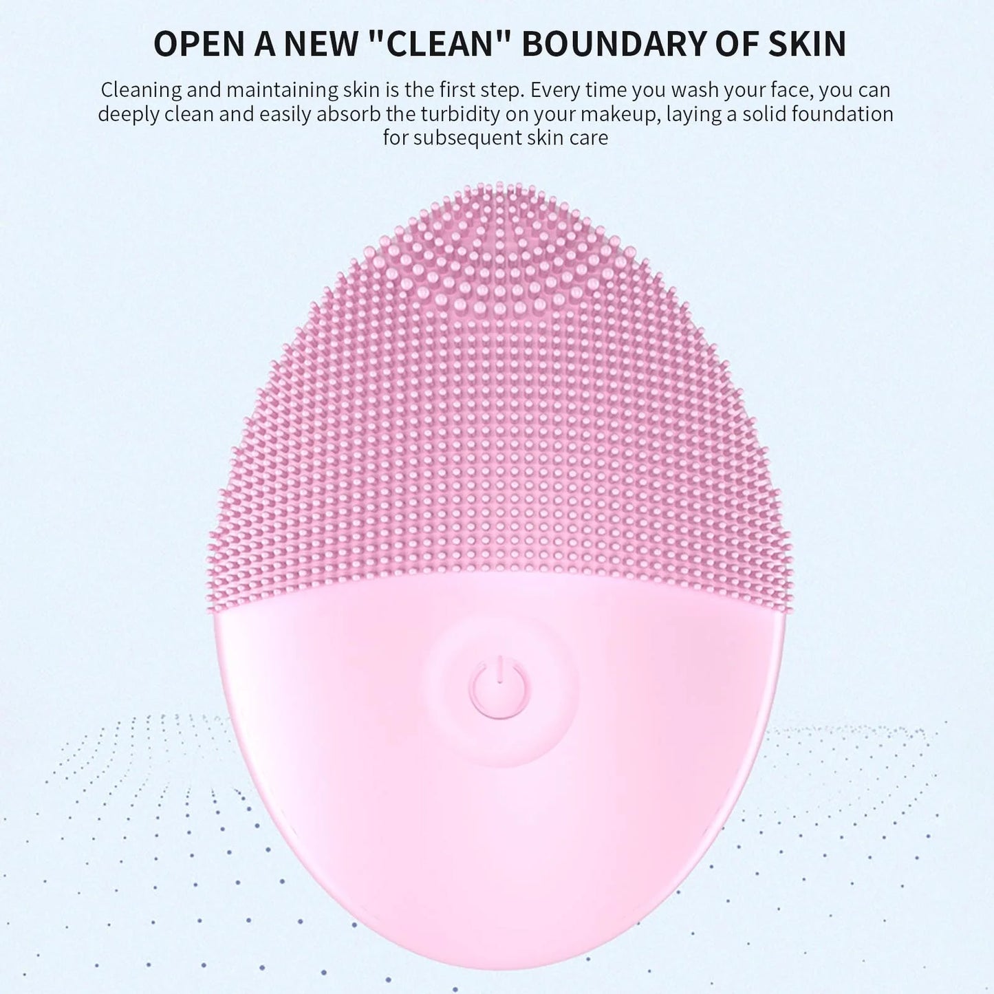 Silicone Deep Pore Cleanser - Battery-Powered Device