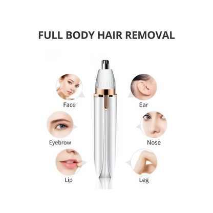 4-in-1 Rechargeable Shaver - Face & Body Grooming