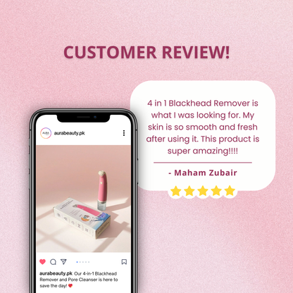 4 in 1 Electric Blackhead Remover
