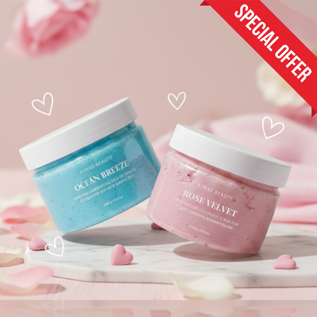 His & Her Body Scrub Duo