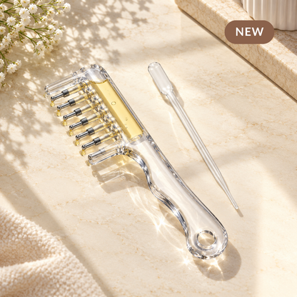 Crystal Hair Oil Applicator Comb