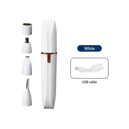 4 Heads of 4 in 1 electric hair removal kit