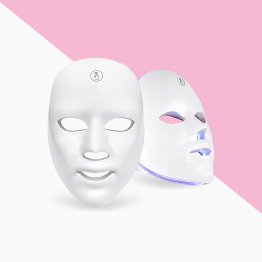LED Light Therapy Facial Mask for anti-aging benefits, fine lines removal, collagen production and removal of pigmentation, wrinkles, acne etc.