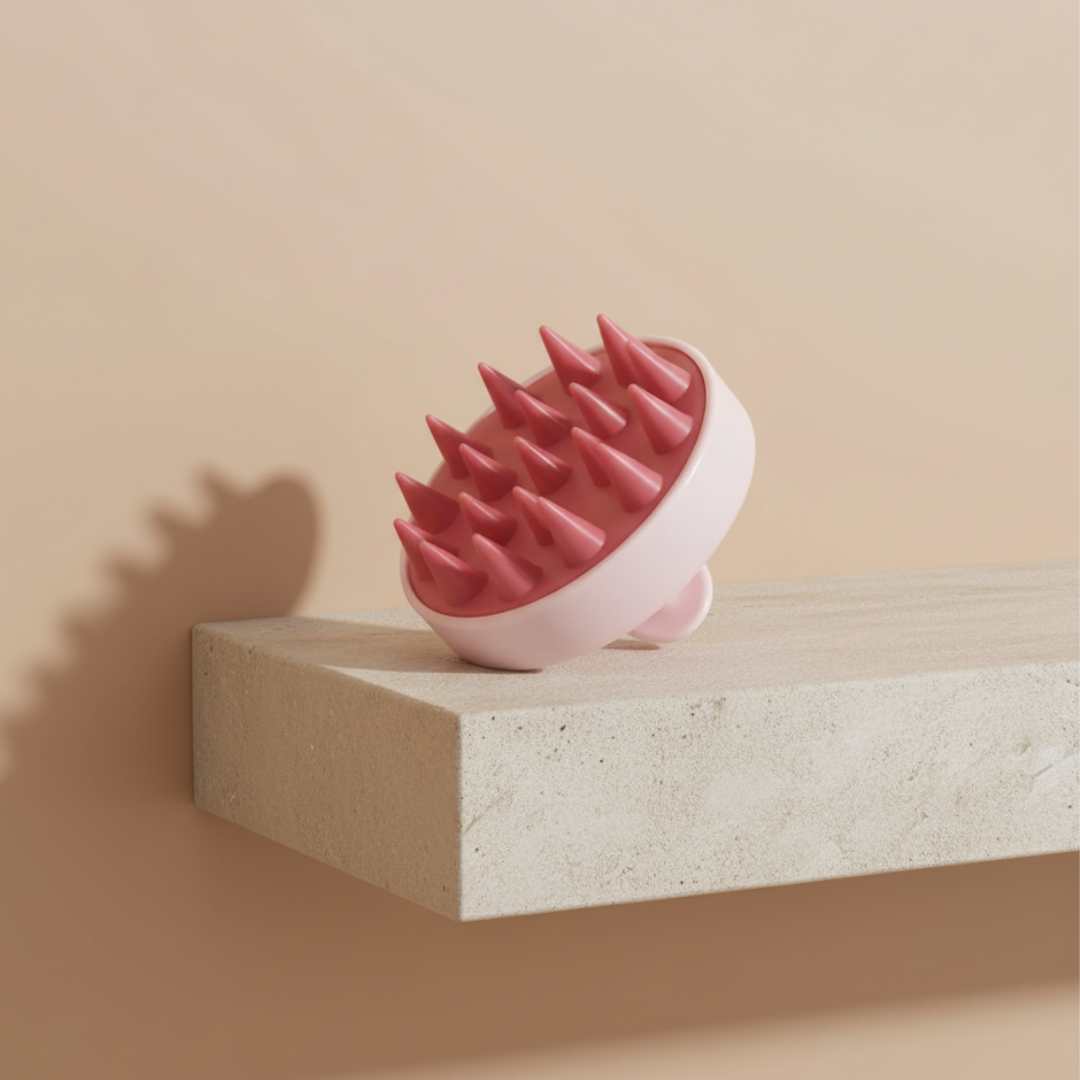 Scalp massager for scalp care and healthy hair.