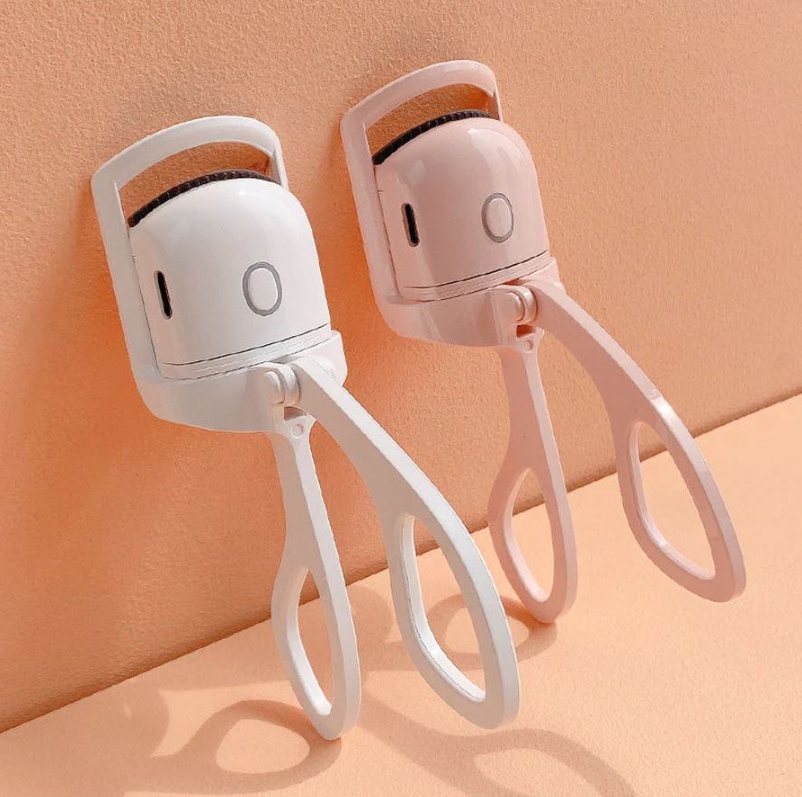 Heated eyelash curler for enhanced and pretty eyelashes without damaging them