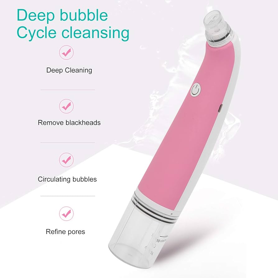 Functions of 4 in 1 Electric Blackhead Remover