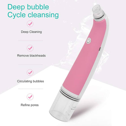Functions of 4 in 1 Electric Blackhead Remover