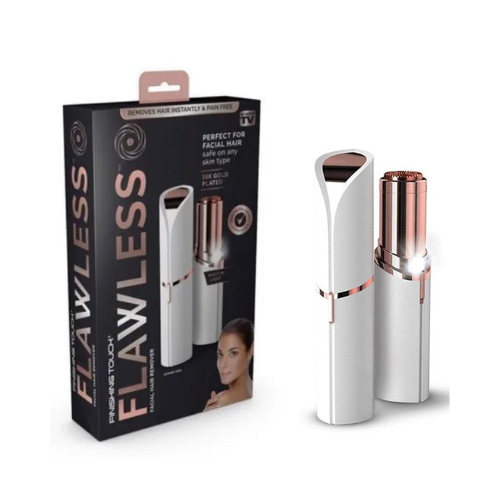 Box image of electric facial hair remover