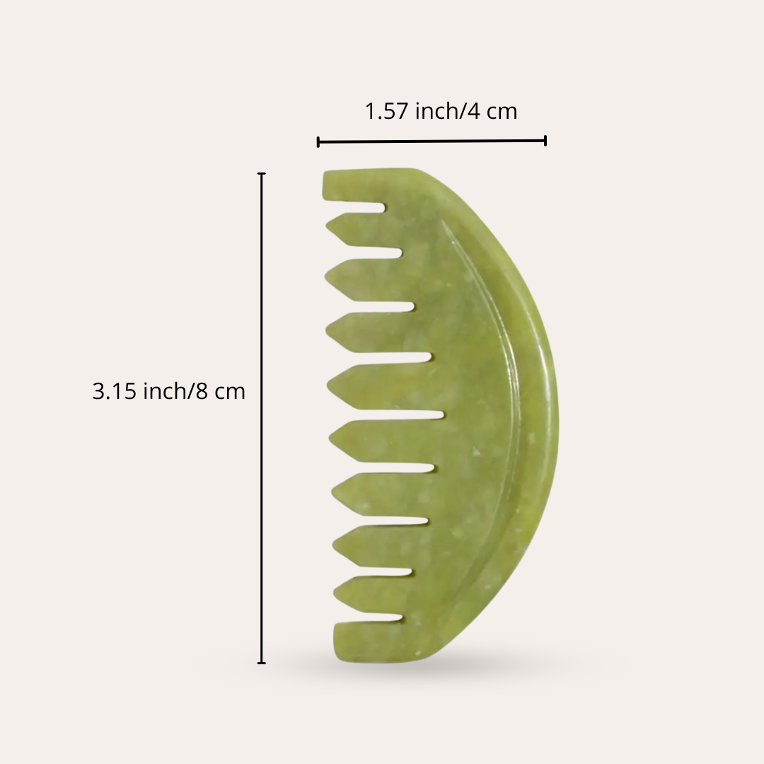Measurements of gua sha comb