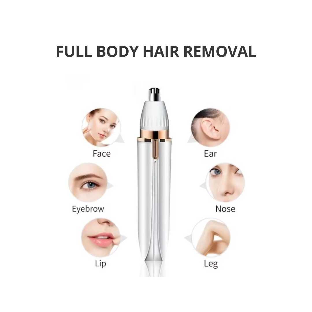 Full body hair removal grooming kit