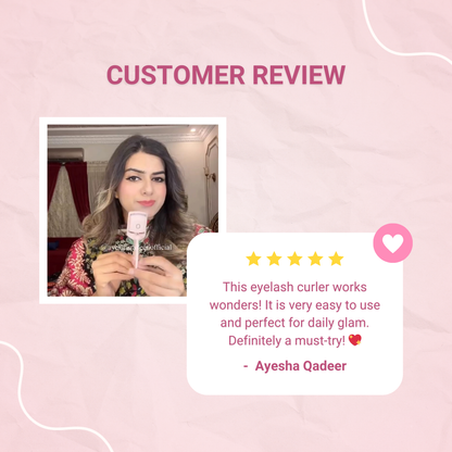 Customer review of heated eyelash curler