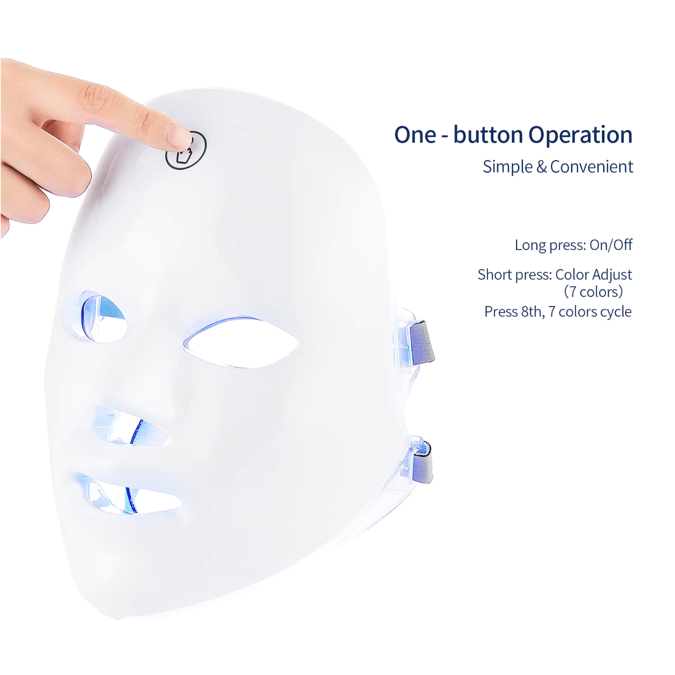 how to use LED light therapy mask with its functions