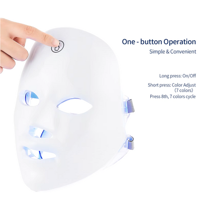how to use LED light therapy mask with its functions
