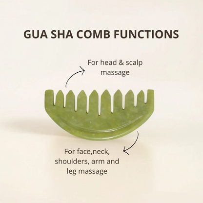 Gua sha comb functions