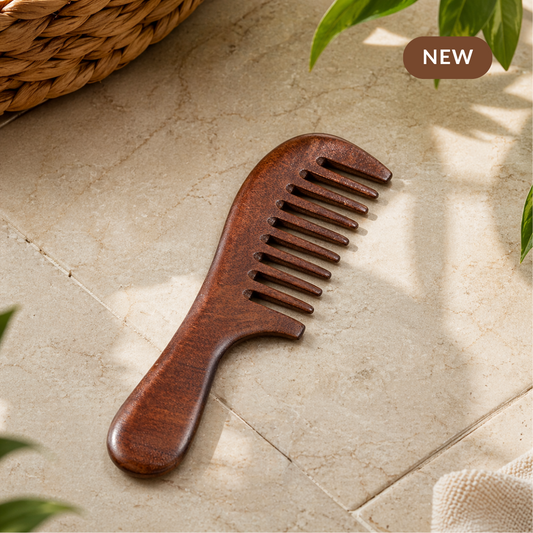 Sandalwood Wide Tooth Comb